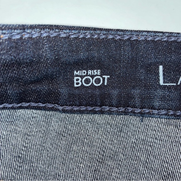 Lane Bryant Mid Rise Boot Jeans Bootcut Dark Wash Stretch Denim Size 18 - Picture 5 of 7